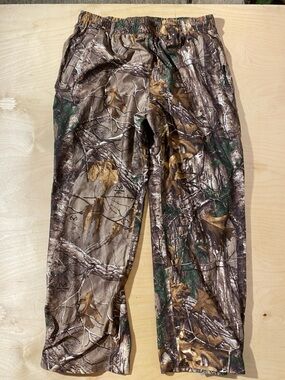 Guide Gear Camo Hunting Elastic-Waist Pants in Brown/Green XL (RE)